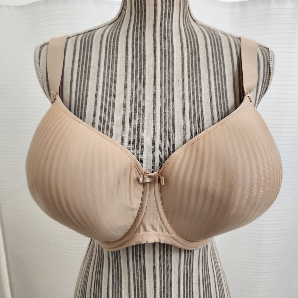 Freya Idol Nude Striped Underwire T-Shirt Bra